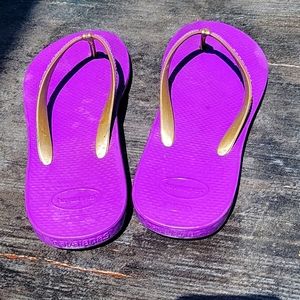 Havaianas purple EUC